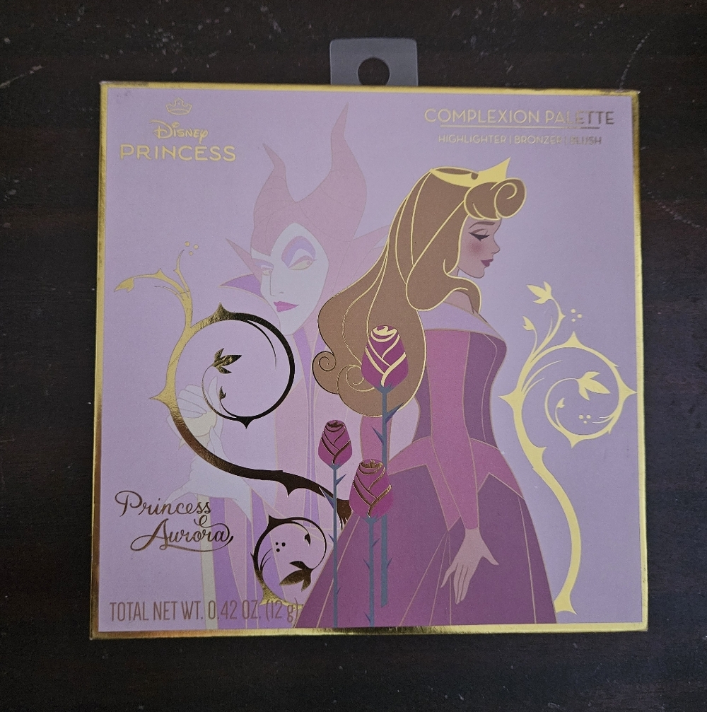 Disney Princess AURORA Complexion Palette - Bronzer/Highlighter/Blush - New